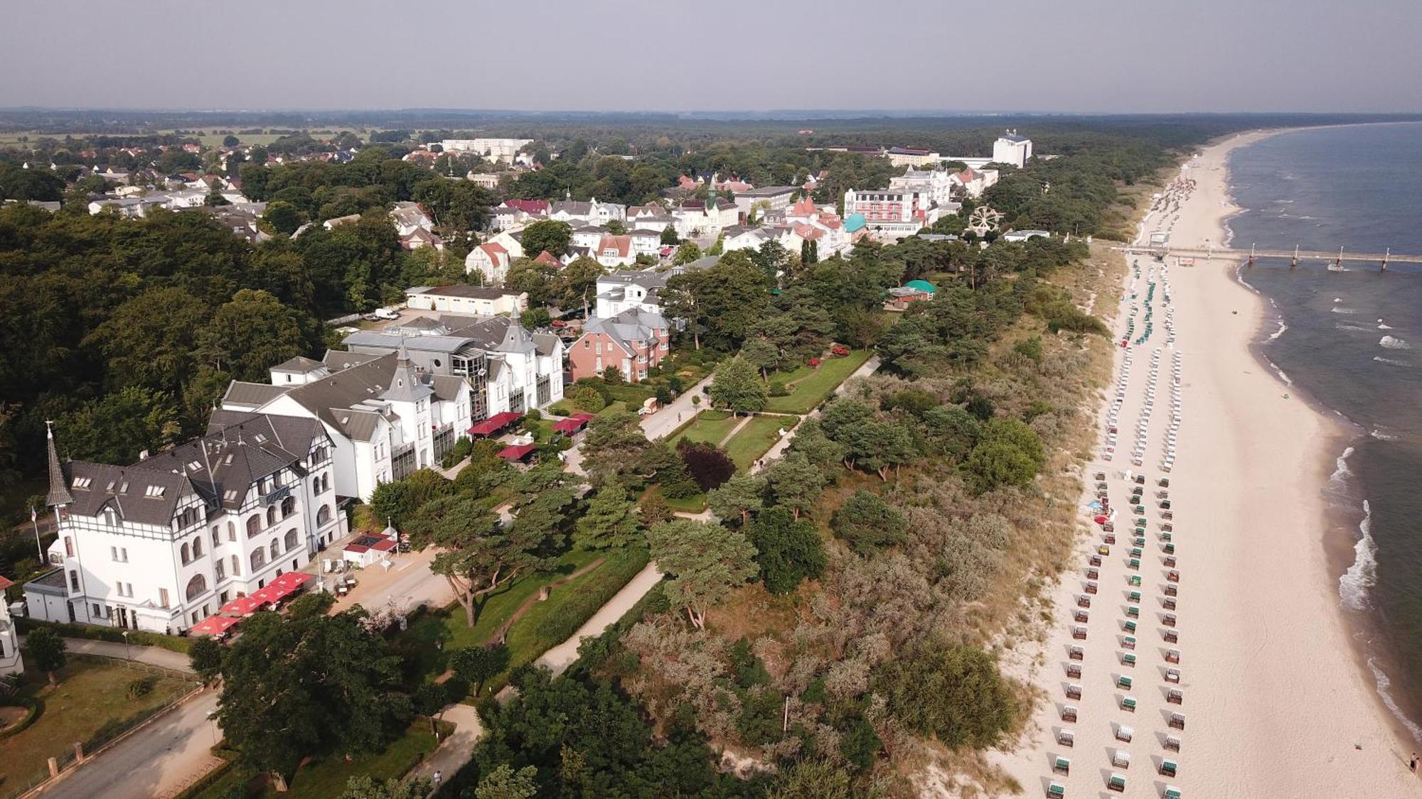 Hotel Asgard'S Meereswarte Zinnowitz Exterior foto